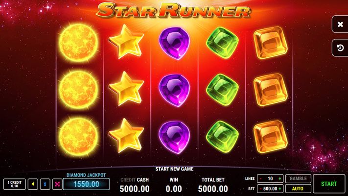 Star Runner :: Main Game Board