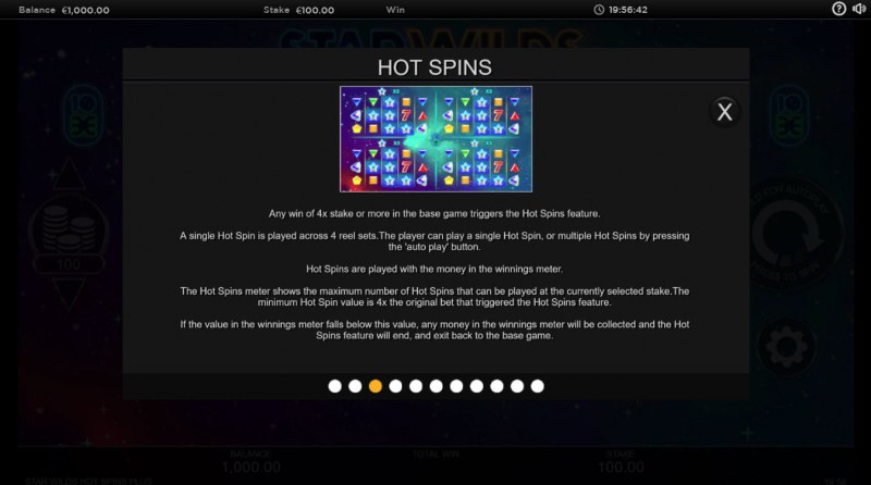 Hot Spins Feature Rules