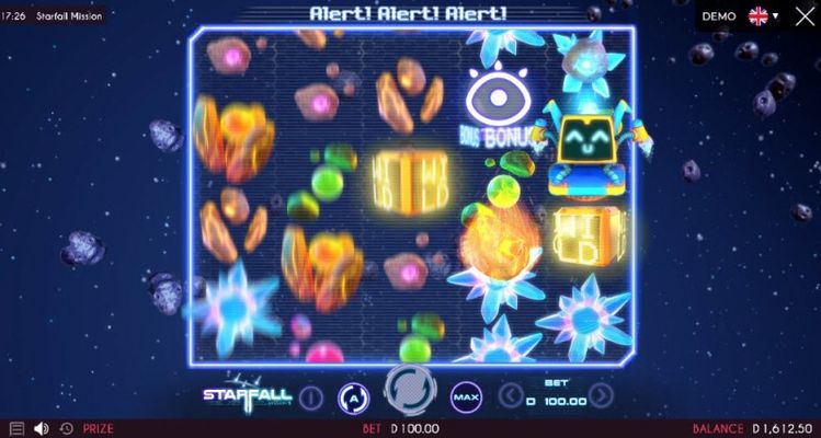 Starfall Mission :: Multiple winning paylines