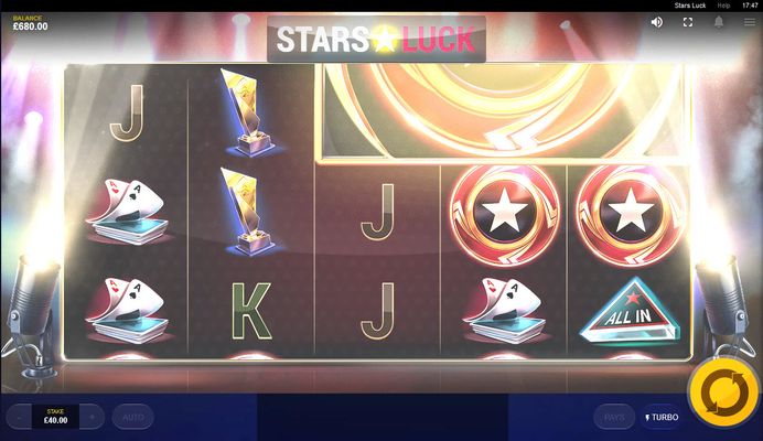 Stars Luck :: Mystery symbols triggers a win