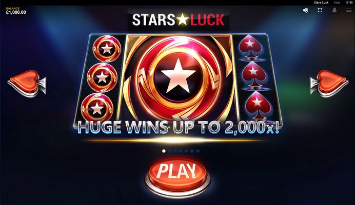 Stars Luck :: Huge wins up to 2000x