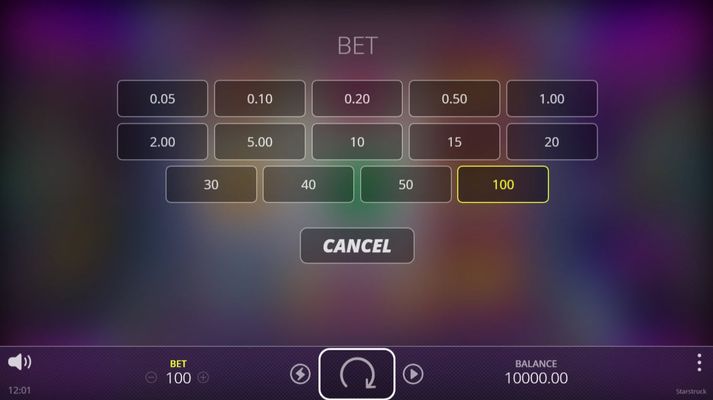 Available Betting Options