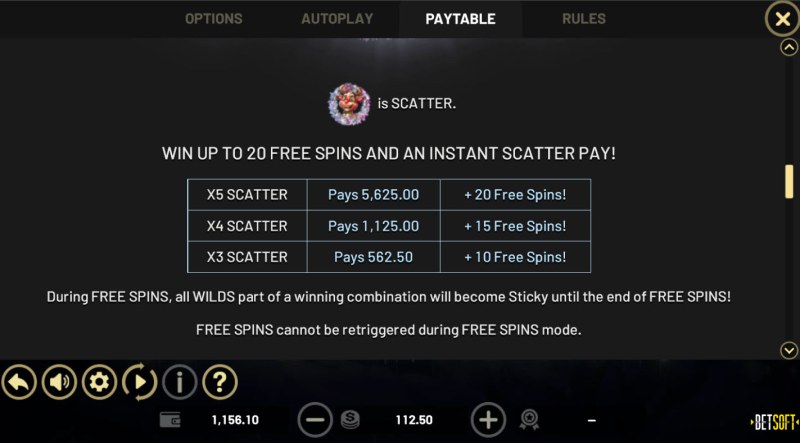 Free Spin Feature Rules