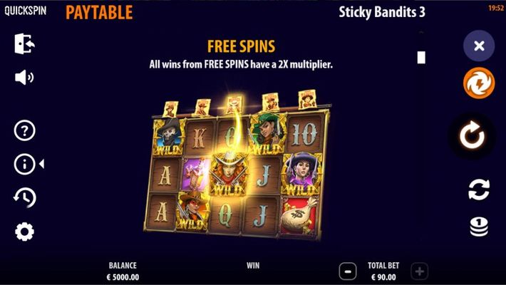 Free Spin Feature Rules