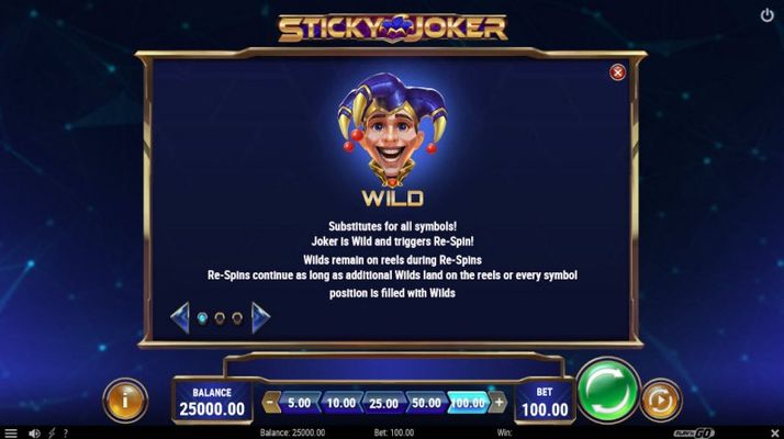 Sticky Joker :: Wild Symbols Rules