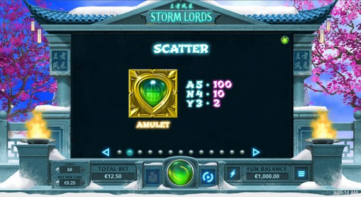 Storm Lords :: Scatter Symbol Rules