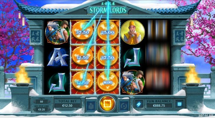 Treasure Spins feature triggered