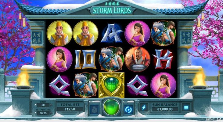 Storm Lords :: Main Game Board
