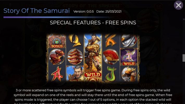 Free Spin Feature Rules