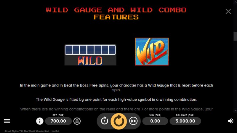 Wild Gauge and Wild Combo