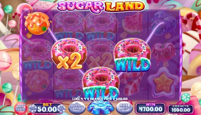 Multiple winning paylines
