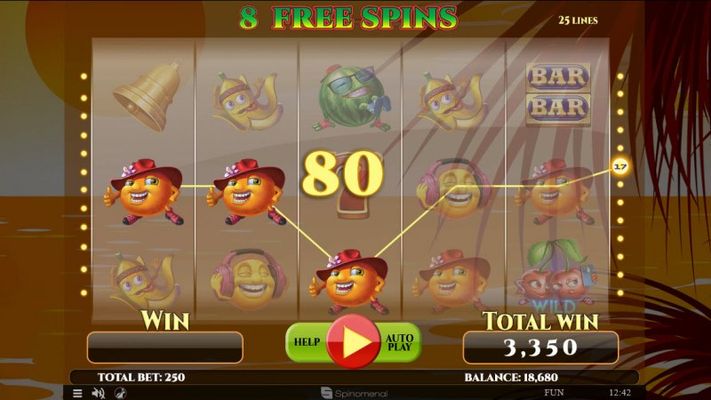 Free Spins Game Board