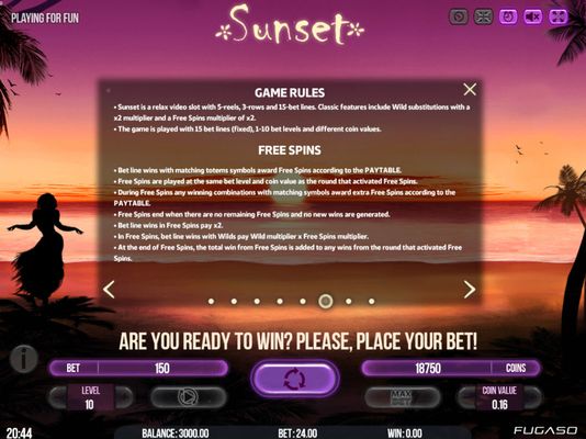 Free Spins Rules