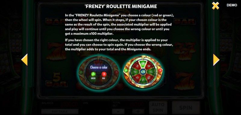 Frenzy Roulette Minigame