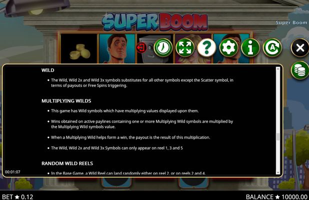Super Boom :: Feature Rules