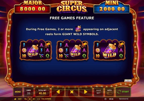 Super Circus :: Free Game Rules