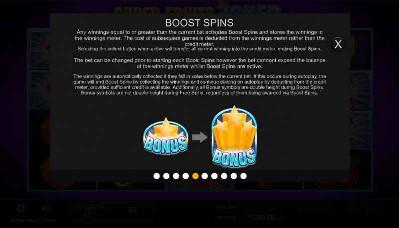 Boost Spins