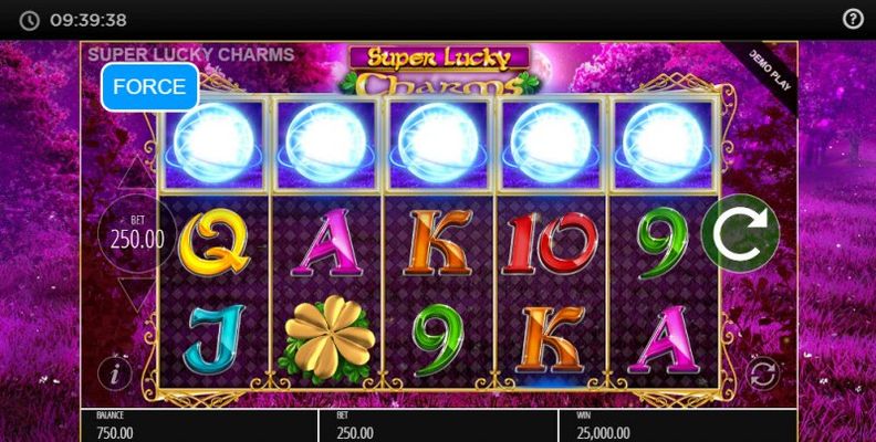 Scatter symbols triggers the free spins feature