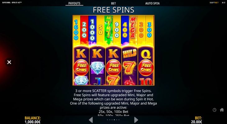 Free Spin Feature Rules