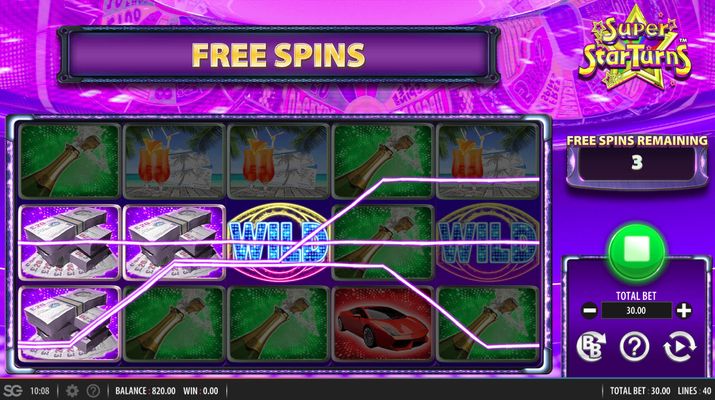 Free Spins Game Board