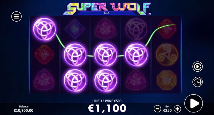 Super Wolf :: Multiple winning paylines