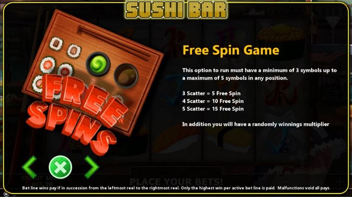 Free Spins Rules