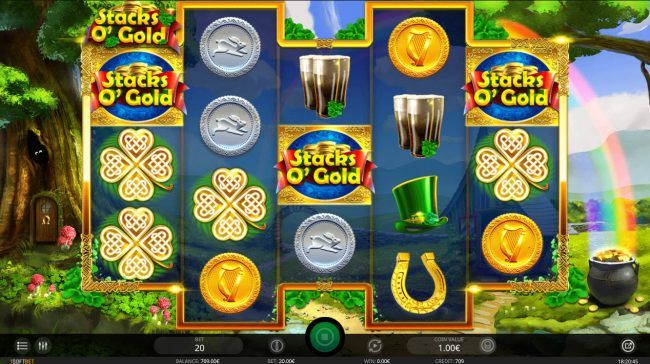 Scatter win triggers the free spins feature