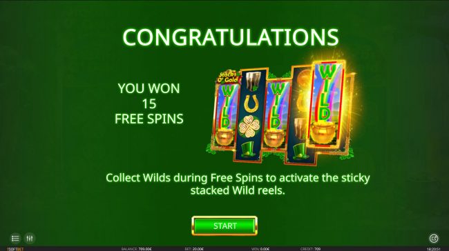 15 Free Games Awarded
