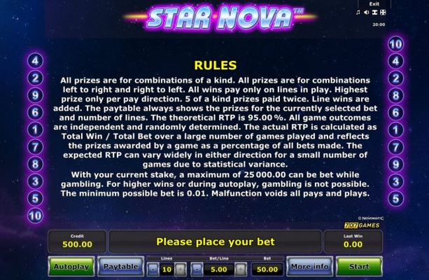General Game Rules