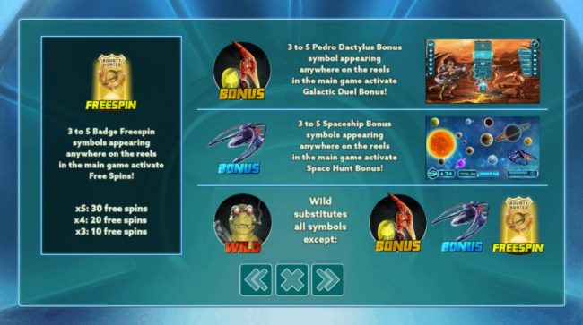 Free Spins, Bonus and Wild Symbol Rules