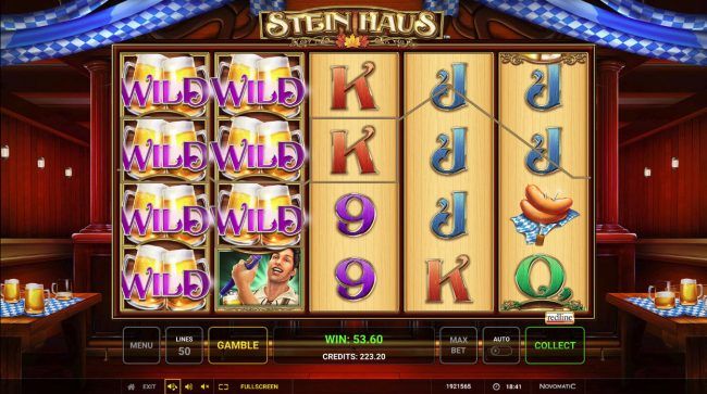 Multiple winning paylines triggers a big win