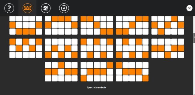 Free Spins Payline Diagrams 6-15