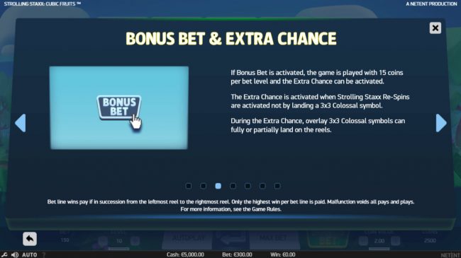 Bonus Bet & Extra Chance