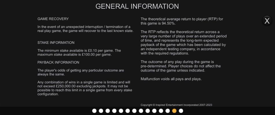 General Game Rules