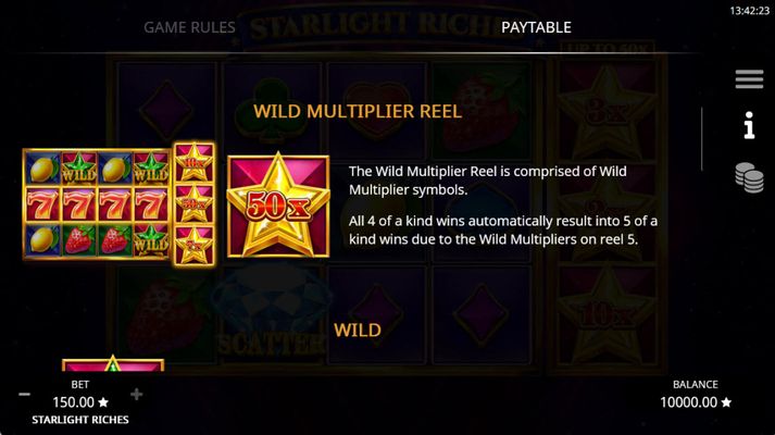 Wild Multiplier Wheel
