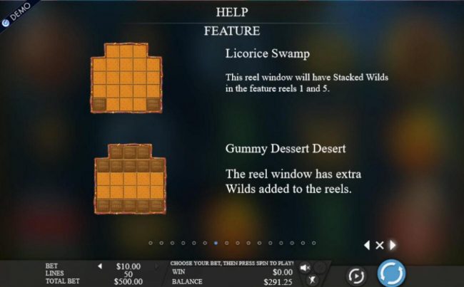 Licorice Swamp and Gummy Dessert Desert Game Boards