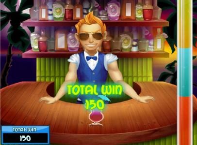 bonus game pays out a total of 150 coins