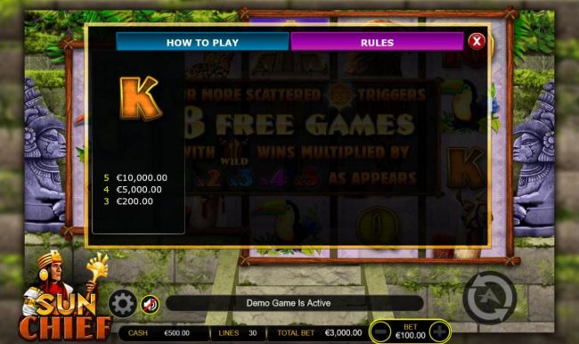 Low value game symbols paytable