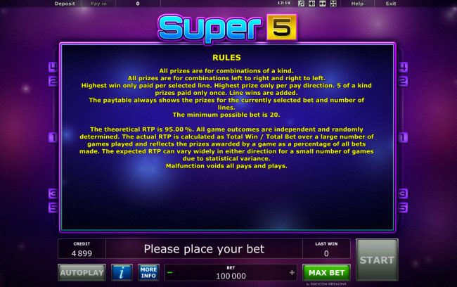 General Game Rules
