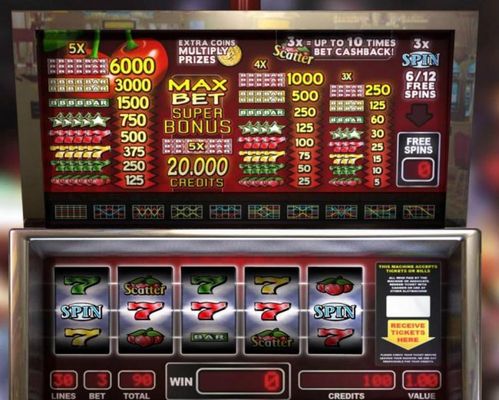 Slot game symbols paytable and Payline Diagrams 1-30.