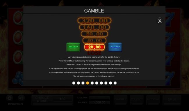 Gamble Feature Rules