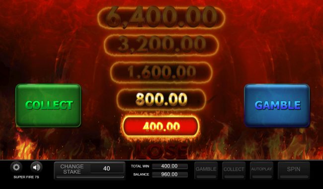 Ladder Gamble Feature Game Board