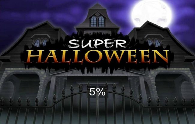 Splash screen - game loading - Halloween Theme