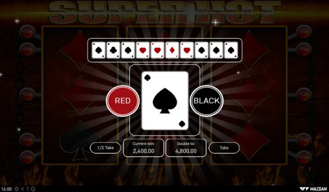 Red or Black Gamble feature