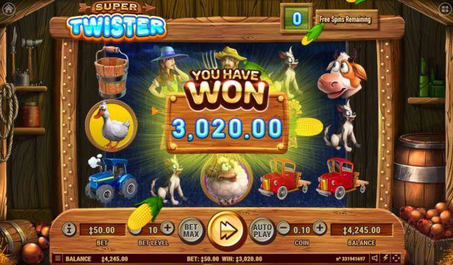 Total Free Spins Payout