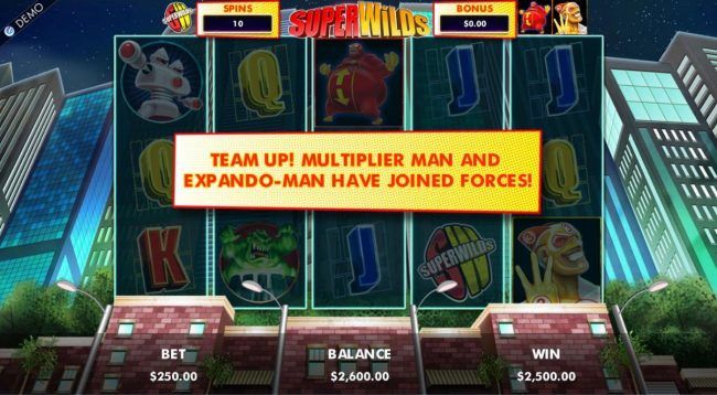 Team up! Multiplier man and Expando-Man have joined forces.