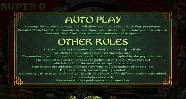 General Game Rules