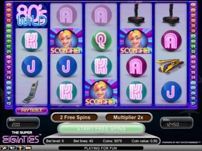 scatter free spins can be re-triggered during bonus feature play