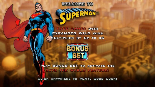 Featuring Free Games with expanded wild wins multiplied by up to x5. Play bonus bet to activate the Save the World Feature!