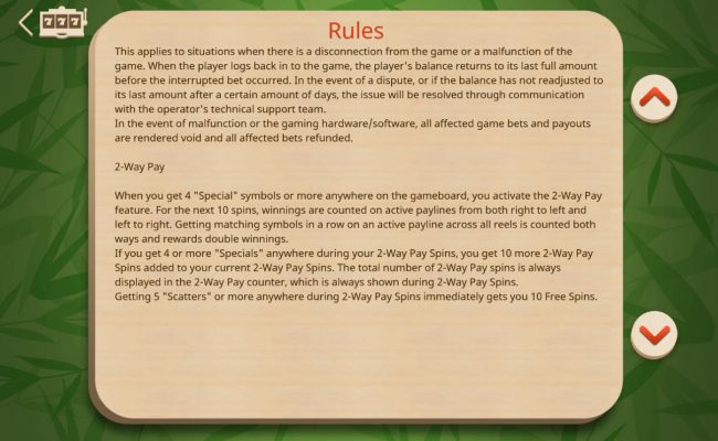 2-Way Pay Rules